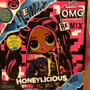 LOL Surprise OMG Remix Honeylicious Fashion Doll Plays Music